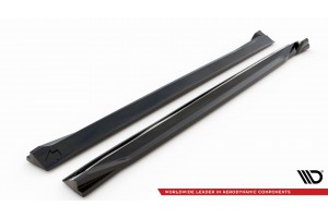Side Skirts Diffusers Volvo XC60 R-Design Mk2 Facelift Side Skirts Diffusers Volvo XC60 R-Design Mk2 Facelift