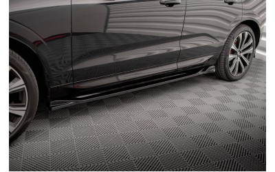 Side Skirts Diffusers Volvo XC60 R-Design Mk2 Facelift