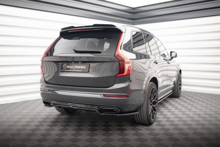 Rear Splitter (with vertical bars) Volvo XC90 R-Design Mk2 / Mk2 Facelift