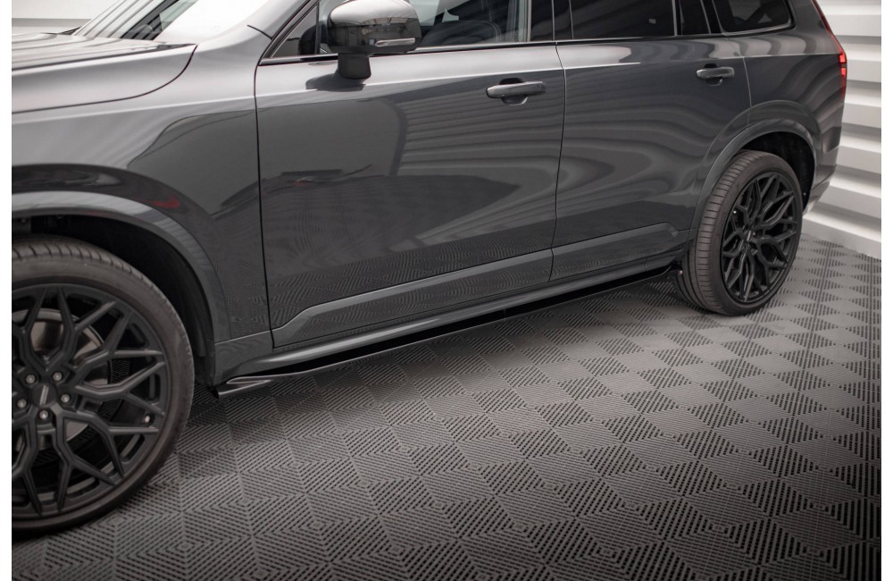 Side Skirts Diffusers Volvo XC90 R-Design Mk2 Facelift Side Skirts Diffusers Volvo XC90 R-Design Mk2 Facelift