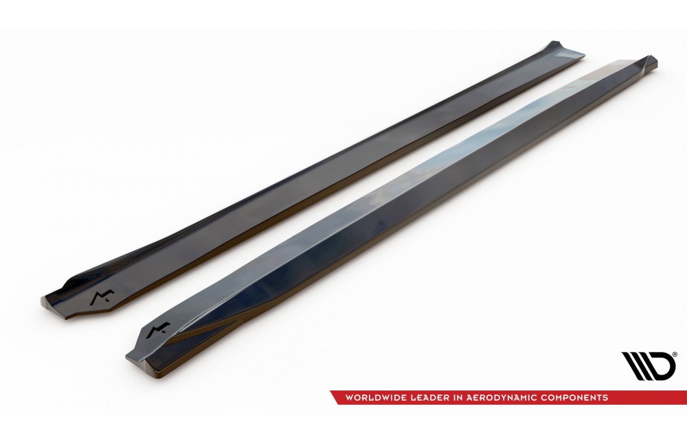 Side Skirts Diffusers Volvo XC90 R-Design Mk2 Facelift Side Skirts Diffusers Volvo XC90 R-Design Mk2 Facelift