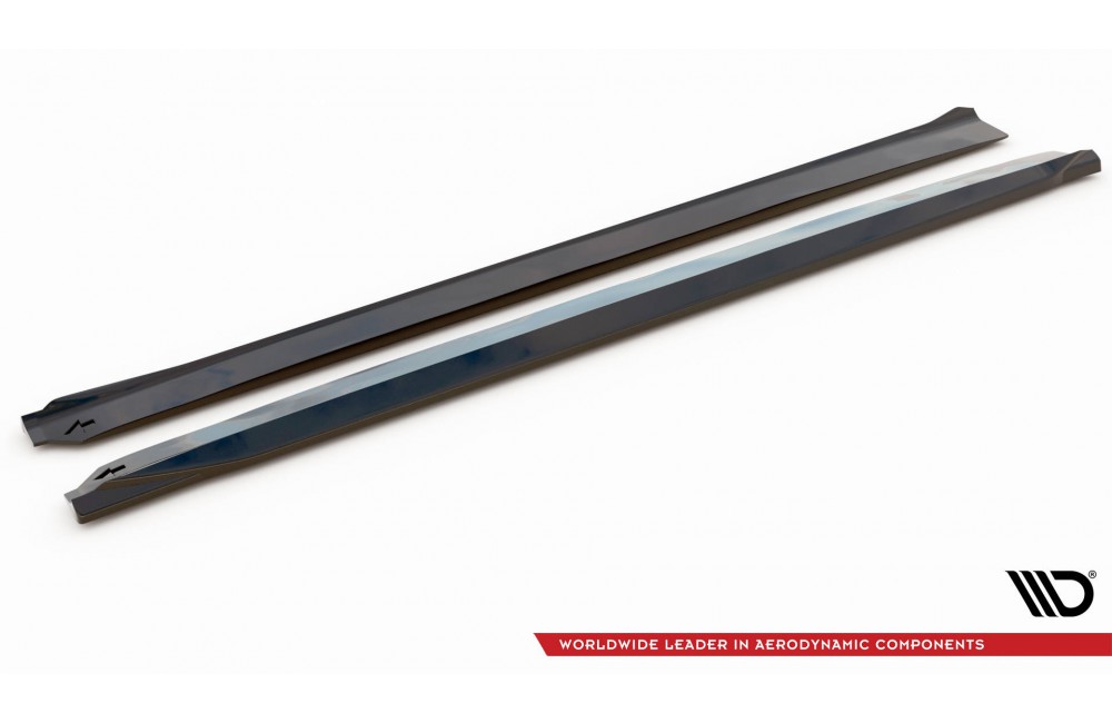 Side Skirts Diffusers Volvo XC90 R-Design Mk2 Facelift Side Skirts Diffusers Volvo XC90 R-Design Mk2 Facelift