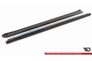 Side Skirts Diffusers Volvo XC90 R-Design Mk2 Facelift Side Skirts Diffusers Volvo XC90 R-Design Mk2 Facelift
