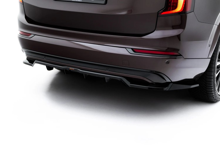 Πίσω Splitter (με κατακόρυφες ράβδους) Volvo XC90 Mk2 Facelift 2