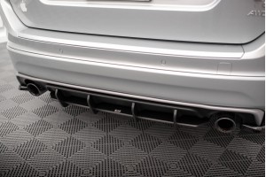 Street Pro Rear Diffuser Volvo XC60 R-Design Mk1 Facelift - Black