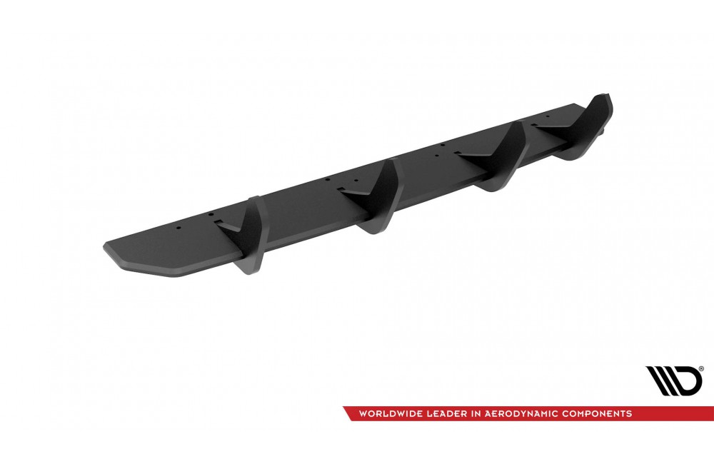 Street Pro Rear Diffuser Volvo XC60 R-Design Mk1 Facelift - Black