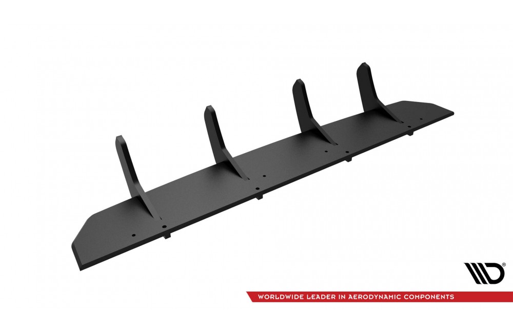 Street Pro Rear Diffuser Volvo XC60 R-Design Mk1 Facelift - Black