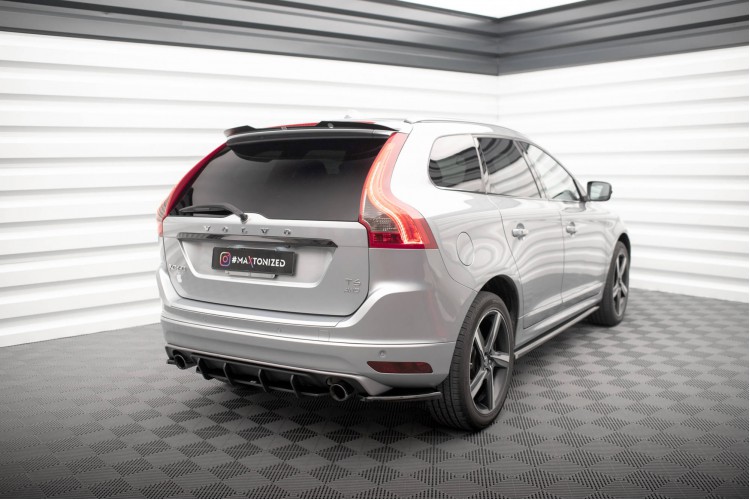 Street Pro πίσω diffuser Volvo XC60 R-Design Mk1 Facelift