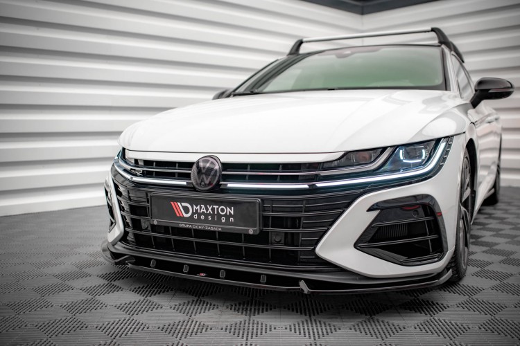 Πρόσθιο Splitter V.2 Volkswagen Arteon R Sedan / Shooting Brake Mk1 Facelift