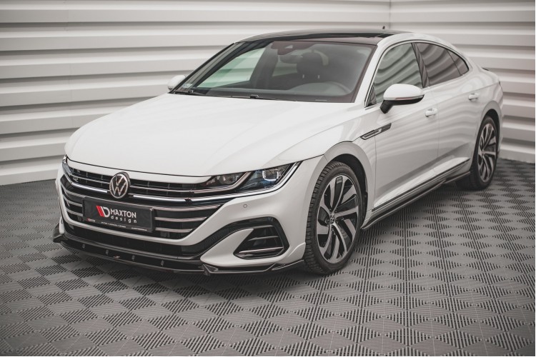 Πρόσθιο Splitter V.1 Volkswagen Arteon R-Line Sedan / Shooting Brake Mk1 Facelift