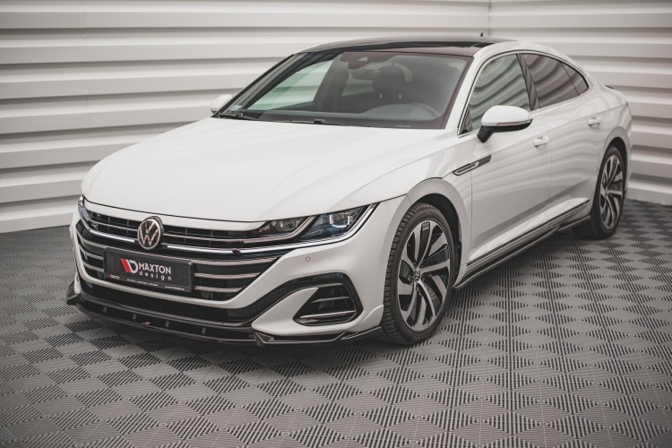 Πρόσθιο Splitter V.1 Volkswagen Arteon R-Line Sedan / Shooting Brake Mk1 Facelift