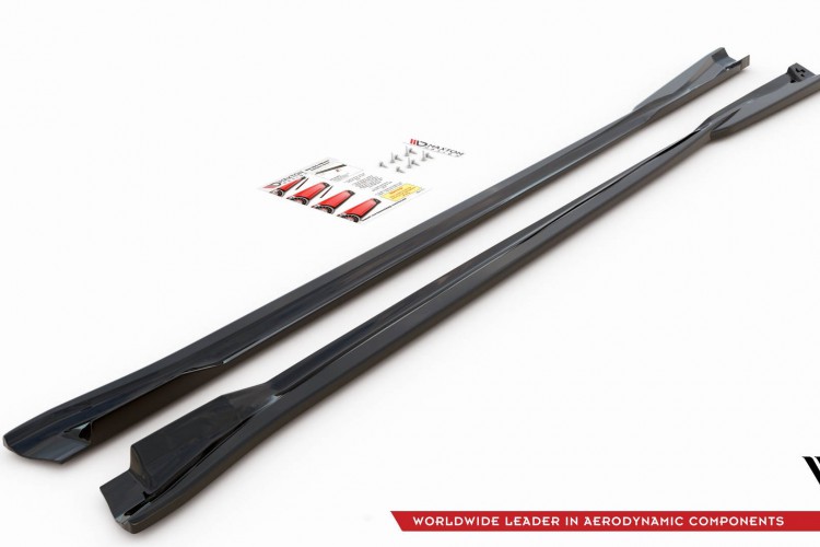 Side Skirts Diffusers Volkswagen Arteon R\/ R-Line Sedan \/ Shooting Brake Mk1 Facelift