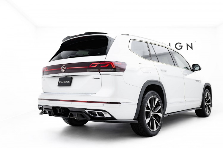 Πίσω Splitter (με κατακόρυφες ράβδους) Volkswagen Atlas R-Line Mk1 Facelift 2