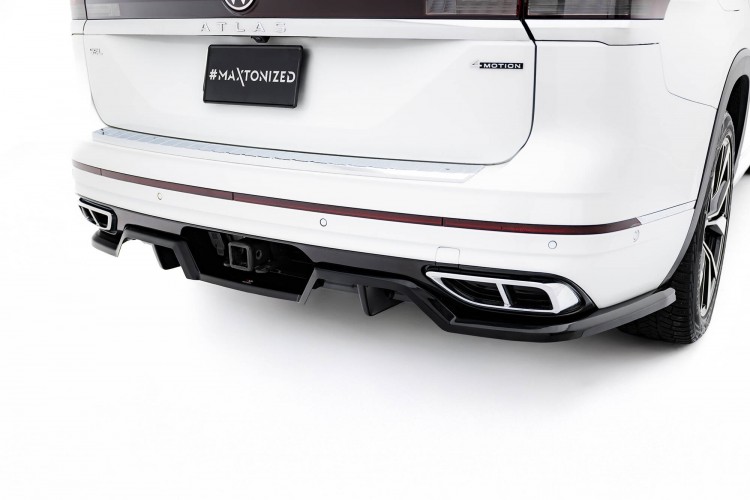 Πίσω Splitter (με κατακόρυφες ράβδους) Volkswagen Atlas R-Line Mk1 Facelift 2
