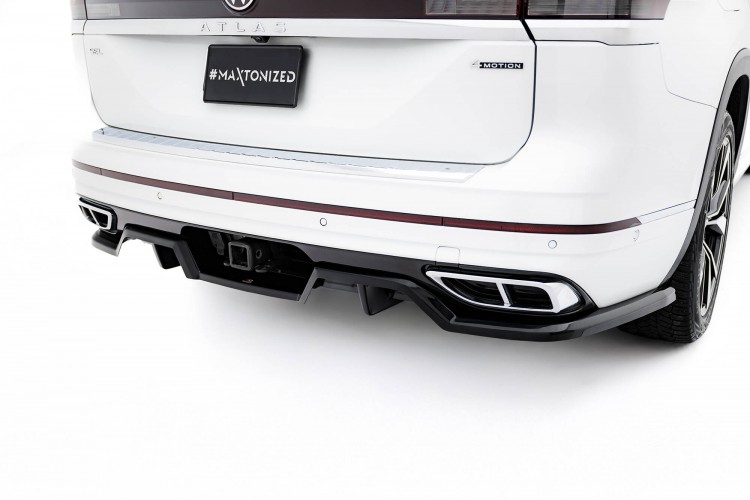 Πίσω Splitter (με κατακόρυφες ράβδους) Volkswagen Atlas R-Line Mk1 Facelift 2
