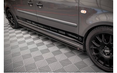 Side Skirts Diffusers Volkswagen Caddy Long Mk3 Facelift