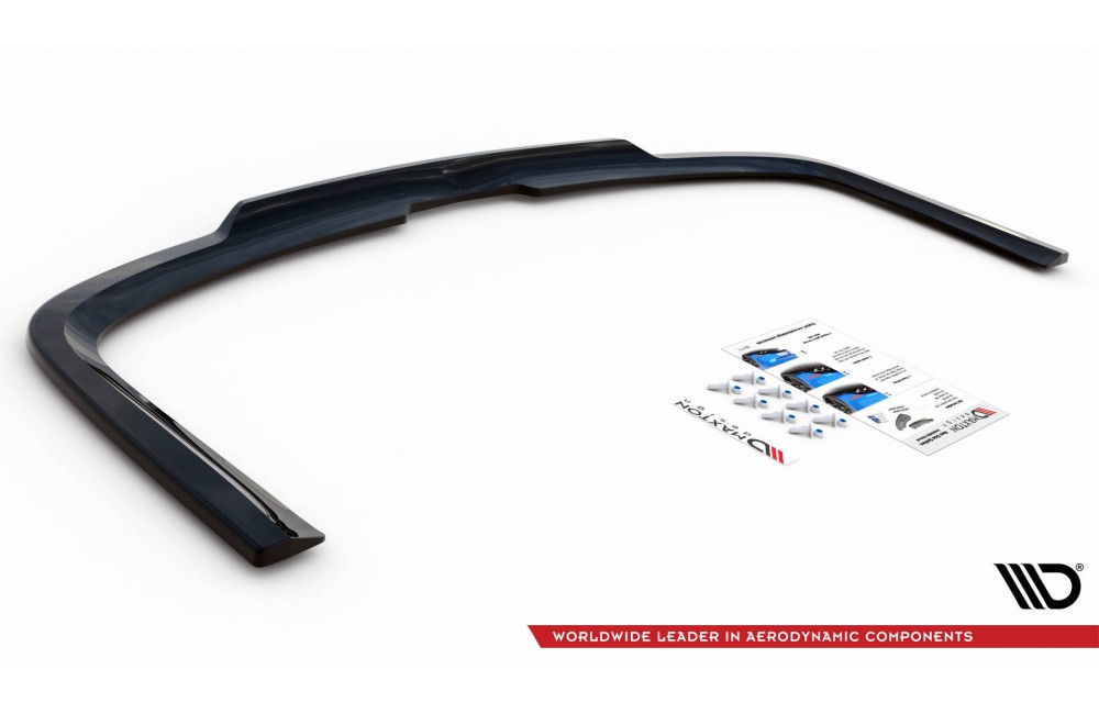 Rear Splitter for Volkswagen Caddy Long Mk3 Facelift