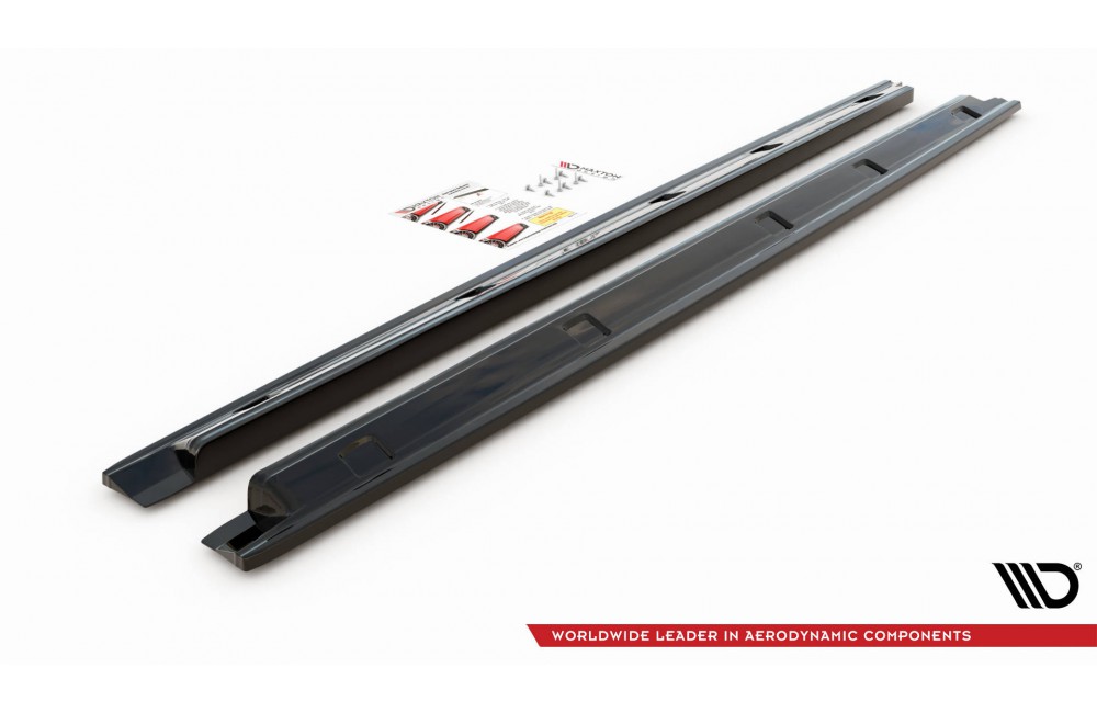 Side Skirts Diffusers Volkswagen Caddy Mk5 / Ford Transit Connect Mk3 Side Skirts Diffusers Volkswagen Caddy Mk5 / Ford Transit Connect Mk3