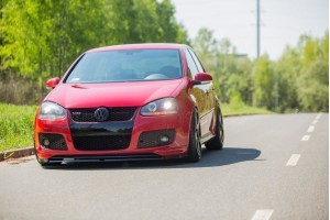 FRONT SPLITTER VW GOLF V GTI (FOR GTI 30TH FRONT BUMPER SPOILER)