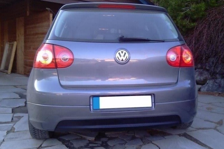 ΠΙΣΩ VALANCE VW GOLF V GTI EDITION 30 (χωρίς τρύπα εξάτμισης, για στάνταρ εξάτμιση)