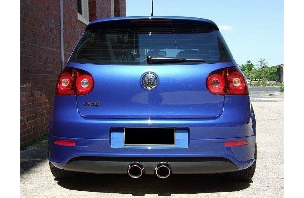 REAR VALANCE VW GOLF V R32 (with 2 exhaust holes, for R32 exhaust)