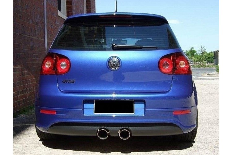 ΠΙΣΩ VALANCE VW GOLF V R32 (με 2 οπές εξάτμισης, για εξάτμιση R32)