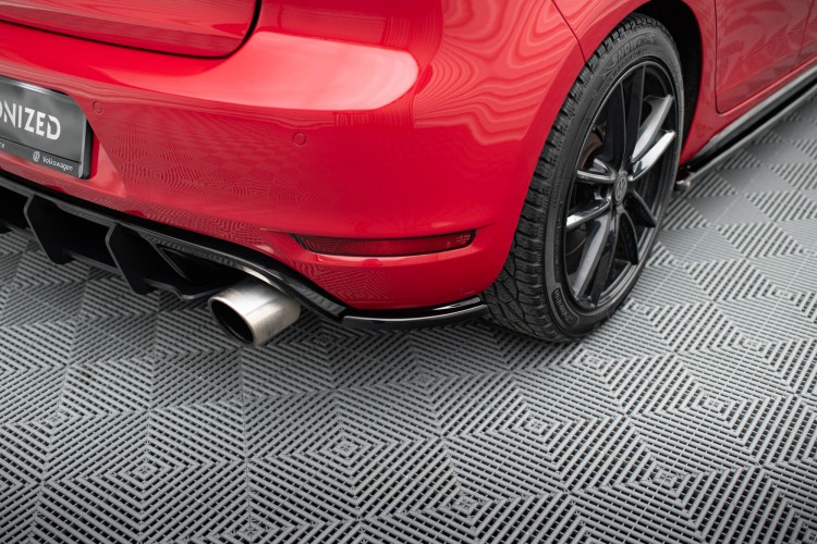 ΠΙΣΩ ΠΛΕΥΡΙΚΕΣ SPLITTERS VW GOLF VI GTI 35TH