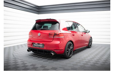 VW GOLF VI GTI / 35TH REAR VALANCE & REAR SIDE SPLITTERS