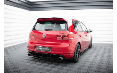 VW GOLF VI GTI / 35TH REAR VALANCE & REAR SIDE SPLITTERS
