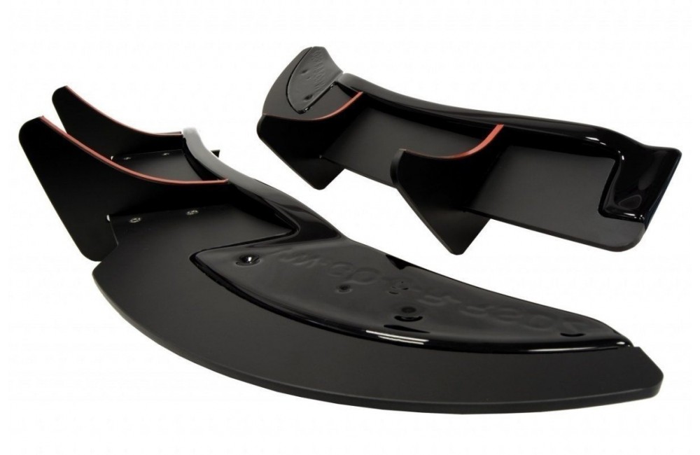 REAR SIDE SPLITTERS VW GOLF VI R (CNC)