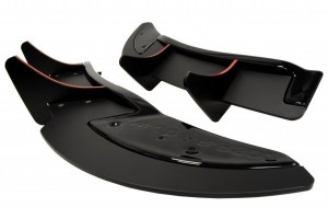 REAR SIDE SPLITTERS VW GOLF VI R (CNC)