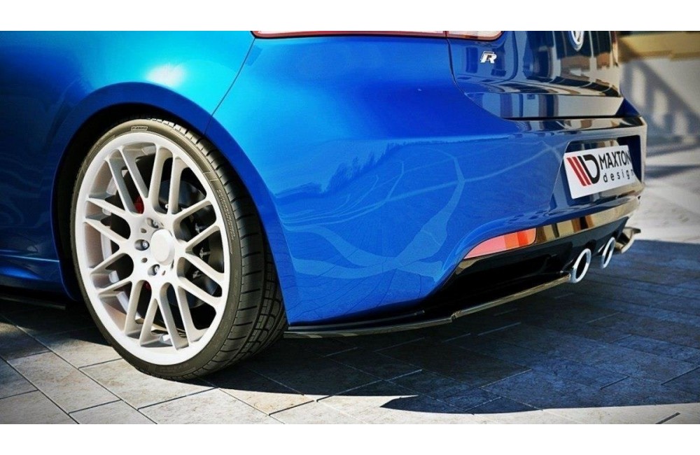 REAR SIDE SPLITTERS VW GOLF VI R