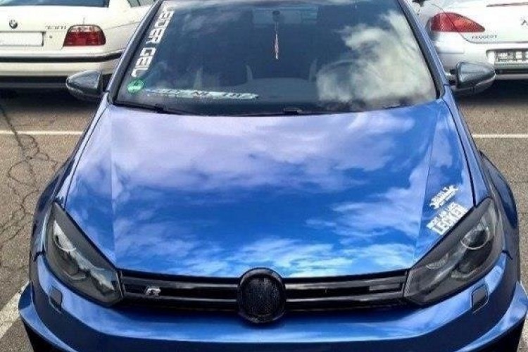 FRONT SPLITTER VW GOLF VI (ΓΙΑ R400 BUMPER)