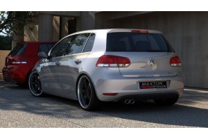 REAR VALANCE VW GOLF VI WITH 1 EXHAUST HOLE
