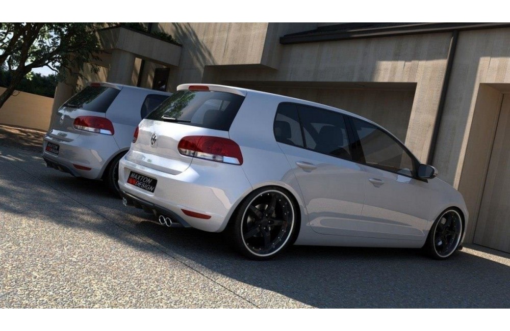 REAR VALANCE VW GOLF VI WITH 2 EXHAUST HOLE