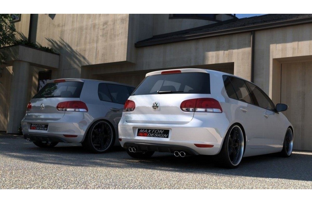 REAR VALANCE VW GOLF VI WITH 2 EXHAUST HOLE