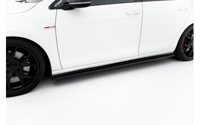Side Skirts Diffusers V.2 VW Golf 7 GTI (narrow)