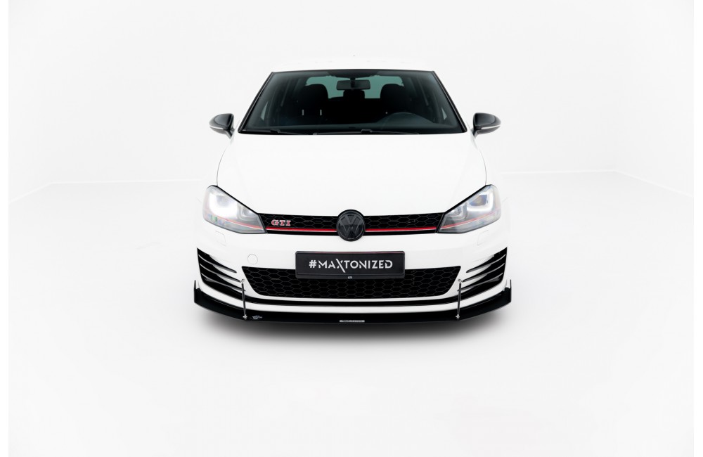 FRONT RACING SPLITTER VW GOLF VII GTI FRONT RACING SPLITTER VW GOLF VII GTI