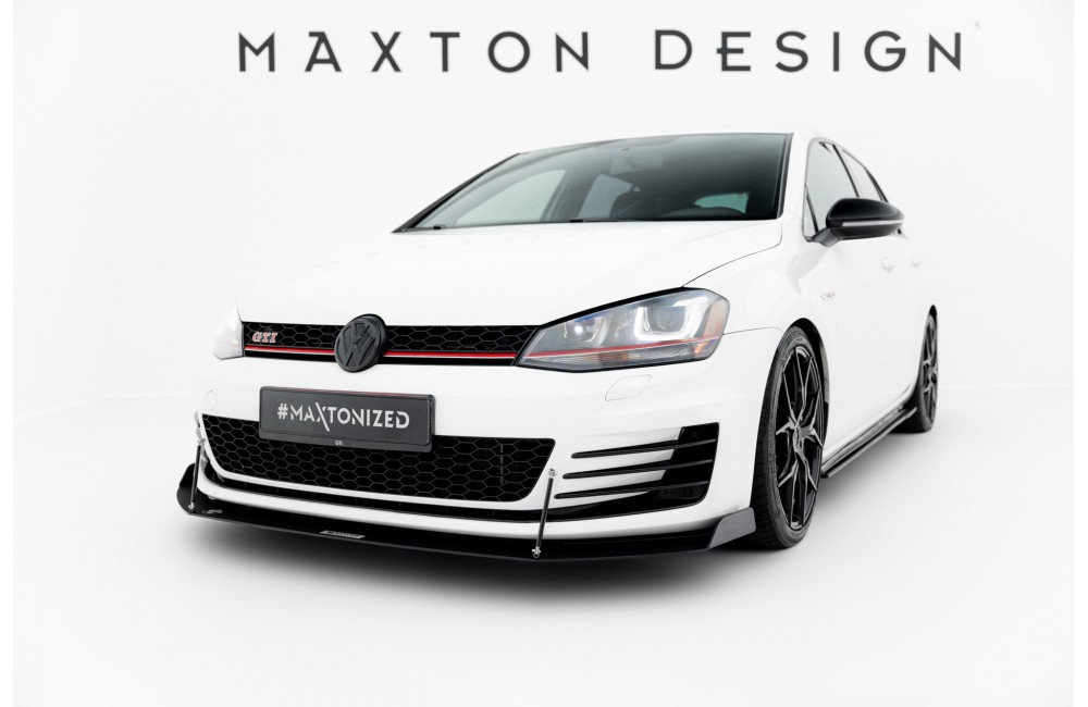 FRONT RACING SPLITTER VW GOLF VII GTI FRONT RACING SPLITTER VW GOLF VII GTI