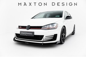 FRONT RACING SPLITTER VW GOLF VII GTI FRONT RACING SPLITTER VW GOLF VII GTI