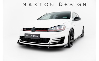 FRONT RACING SPLITTER VW GOLF VII GTI