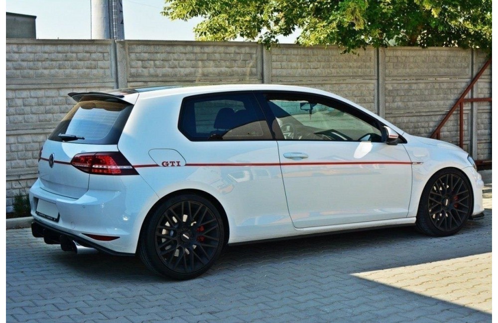 VW GOLF MK7 GTI REAR DIFFUSER & REAR SIDE SPLITTERS VW GOLF MK7 GTI REAR DIFFUSER & REAR SIDE SPLITTERS