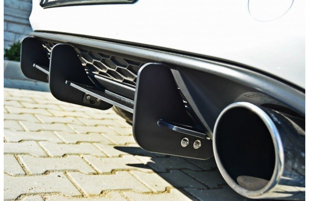 VW GOLF MK7 GTI REAR DIFFUSER & REAR SIDE SPLITTERS VW GOLF MK7 GTI REAR DIFFUSER & REAR SIDE SPLITTERS