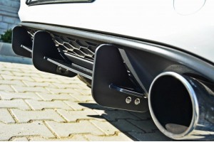 VW GOLF MK7 GTI REAR DIFFUSER & REAR SIDE SPLITTERS VW GOLF MK7 GTI REAR DIFFUSER & REAR SIDE SPLITTERS
