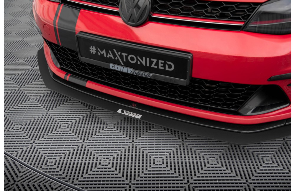 FRONT RACING SPLITTER VW GOLF VII GTI CLUBSPORT FRONT RACING SPLITTER VW GOLF VII GTI CLUBSPORT