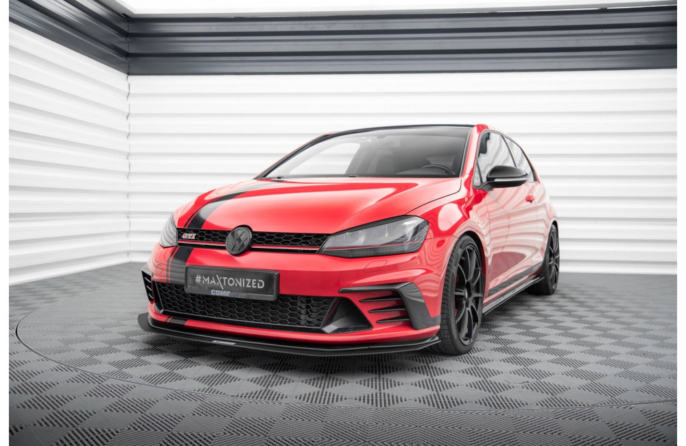 FRONT RACING SPLITTER VW GOLF VII GTI CLUBSPORT FRONT RACING SPLITTER VW GOLF VII GTI CLUBSPORT