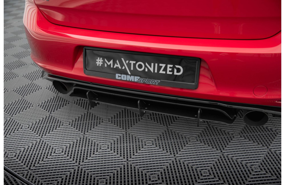 REAR DIFFUSER VW GOLF VII GTI CLUBSPORT