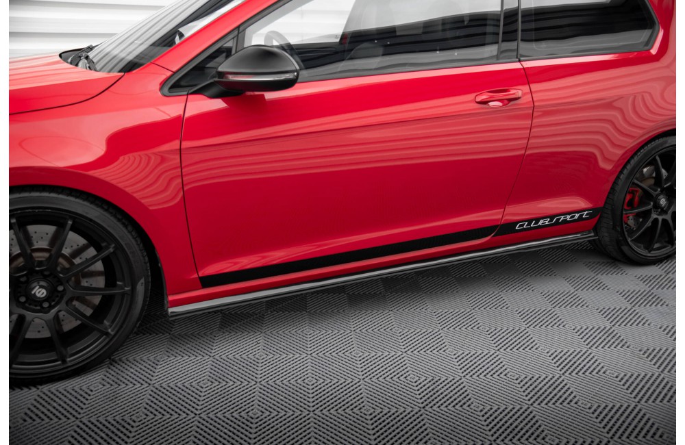 RACING SIDE SKIRTS DIFFUSERS VW GOLF VII GTI CLUBSPORT