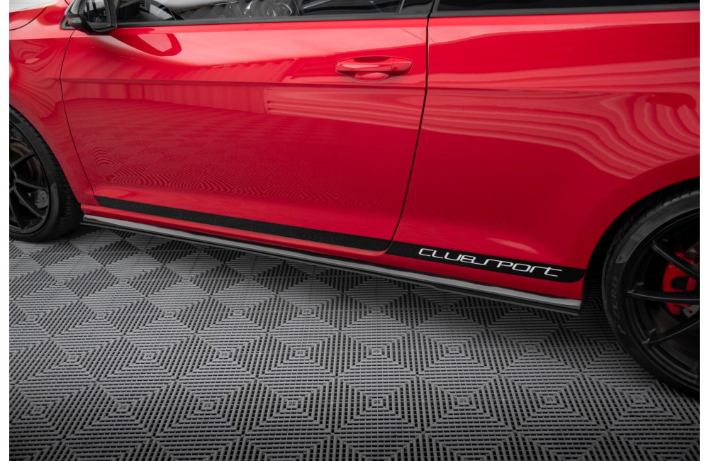 RACING SIDE SKIRTS DIFFUSERS VW GOLF VII GTI CLUBSPORT
