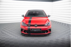FRONT SPLITTER VW GOLF Mk7 GTI CLUBSPORT - Gloss Black